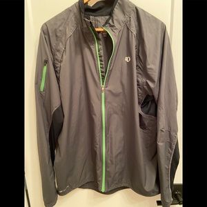 Men’s xl pearl Izumi zip running jacket. EUC.